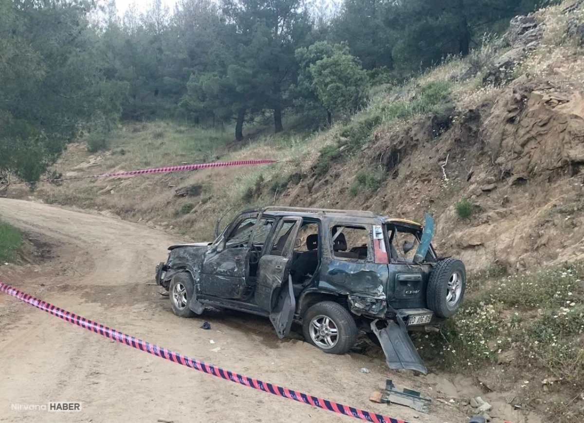 Aydın'da şarampole devrilen cipin sürücüsü öldü