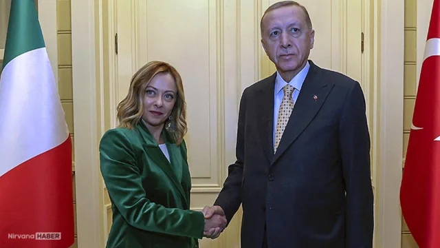 Cumhurbaşkanı Erdoğan, İtalya Başbakanı Meloni ile görüştü!