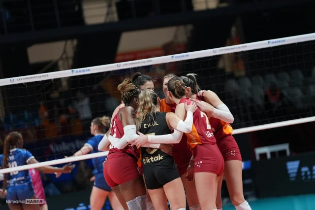Galatasaray Daikin’den Avrupa’da kritik zafer