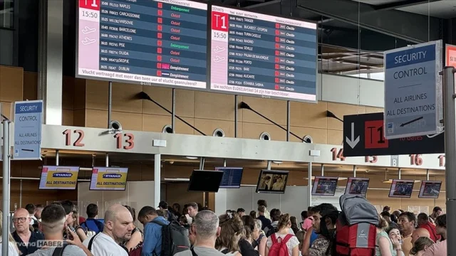 Belçika’da Havalimanı kaosu: Gidiş uçuşları sıfırlandı!