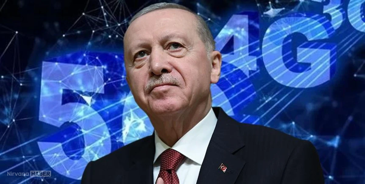 Cumhurbaşkanı Erdoğan düğmeye bastı: Türkiye, 5G'ye geçti!
