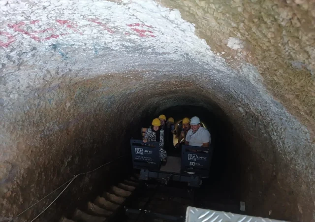 Tarihi Ünye Kalesi Ziyaretçi Akınına Uğradı