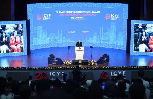 Cumhurbaşkanı Erdoğan'dan İslam İşbirliği Teşkilatı Gençlik Forumu'nda Gazze Vurgusu