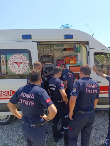 Adana'da Yangın Söndürme Uçağı Dramatik Kurtarma Operasyonu