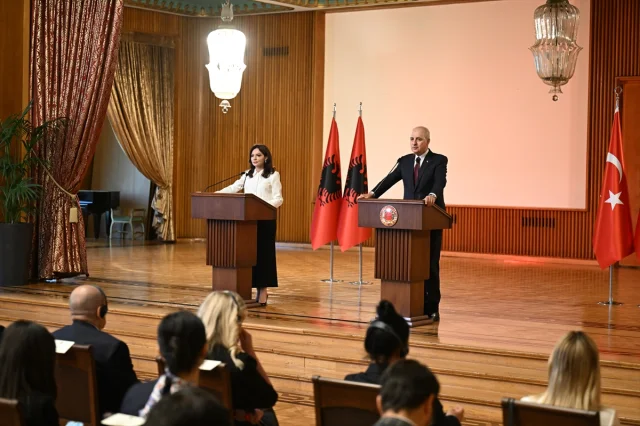 TBMM Başkanı Kurtulmuş'un Arnavutluk Ziyaretinde Önemli Mesajlar