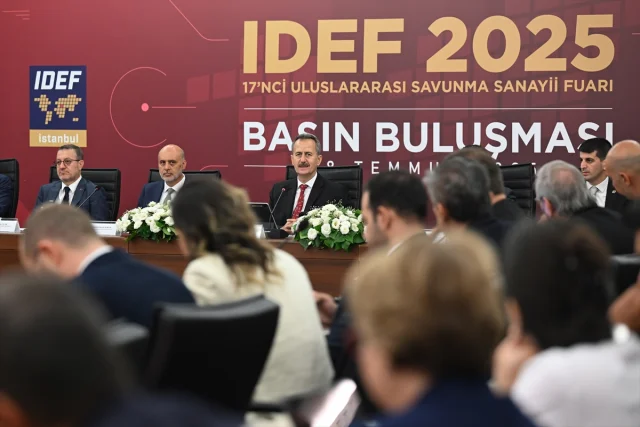 IDEF 2025 için Basın Toplantısı Düzenlendi