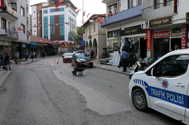 Malatya'nın Hekimhan İlçesinde Vahim Olay Kameralara Yansıdı