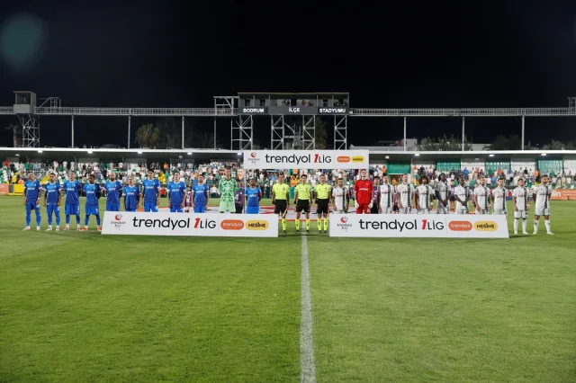Bodrum FK'nin Zafer Gecesi: Sakaryaspor'u 3-1 Mağlup Ettiler