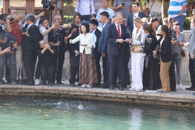 Japonya Prensesi Akiko Mikasa'nın Balıklıgöl Sürprizi