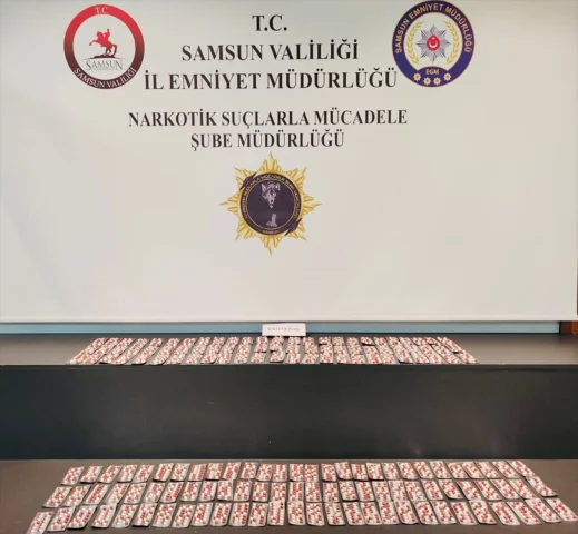 Samsun'da Şok Baskın: Motosiklette Binlerce Uyuşturucu Hap Bulundu