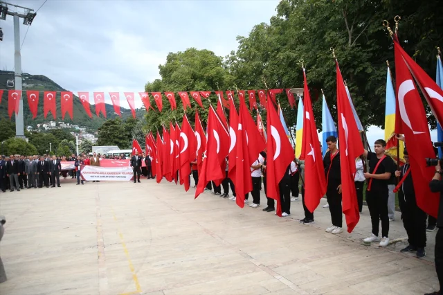 Gaziler Günü Karadeniz'de Coşkulu Törenlerle Kutlandı