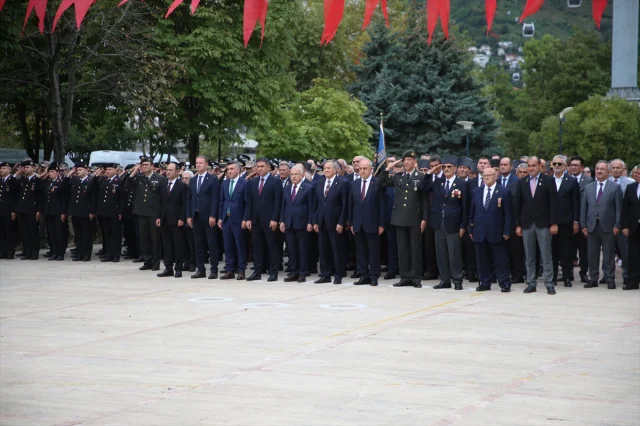 Gaziler Günü Karadeniz'de Coşkulu Törenlerle Kutlandı