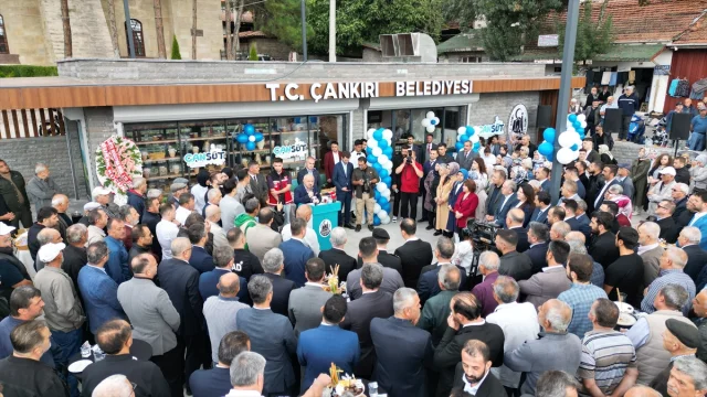 Çankırı'da Yerel Üretimin Kalbi: ÇANSÜT Satış Ofisi Görkemli Törenle Açıldı