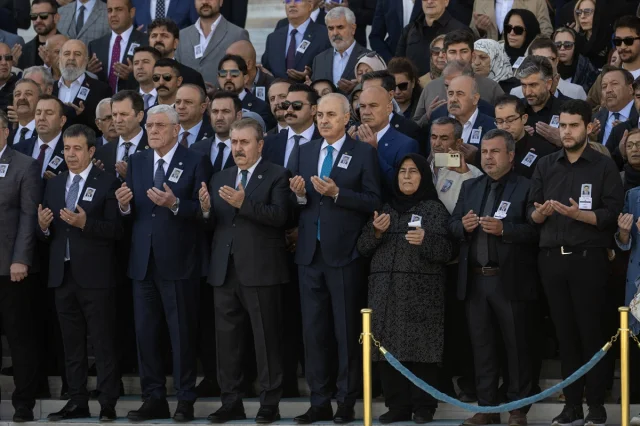 Ökkeş Şendiller'in Veda Töreninden Duygusal Anlar