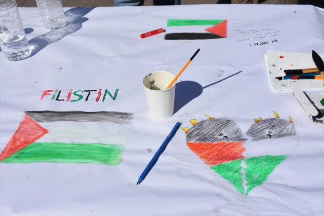 Gümüşhane'de Filistinli Çocuklar İçin Anlamlı Etkinlik Düzenlendi