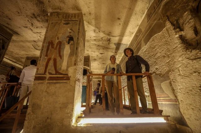 Mısır'da 226 Yıllık Firavun Mezarı Yeniden Ziyarete Açılıyor