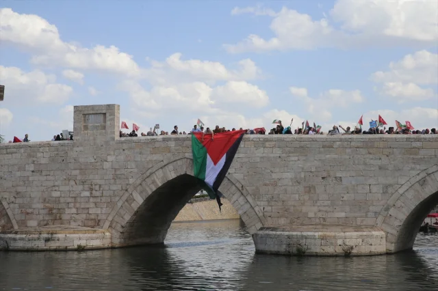 Tokat'ta Filistin'e Emsalsiz Destek: Sumud Filosu İçin Yürüyüş