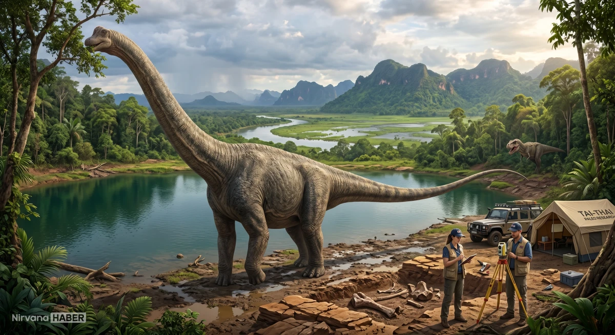 Tayland’da T-Rex’ten iki kat büyük yeni dinozor türü keşfedildi