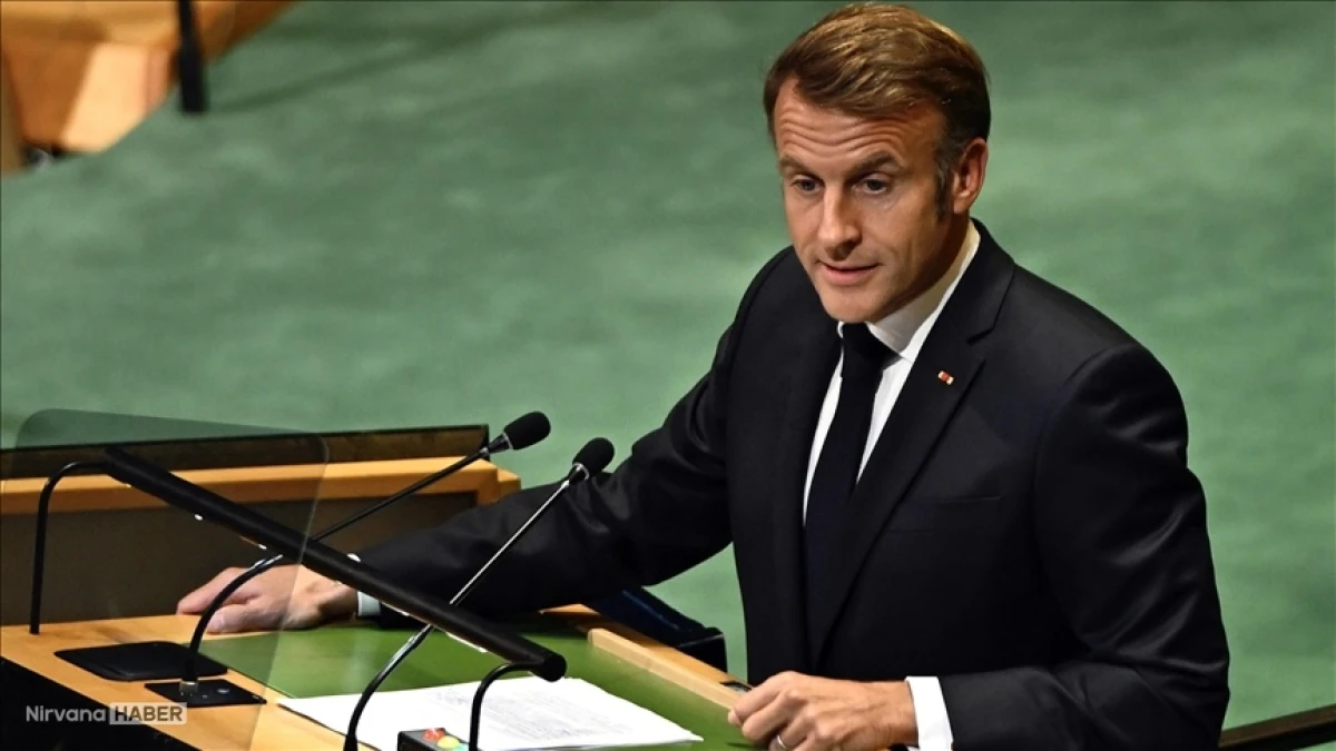 Fransa Cumhurbaşkanı Macron'dan acil ateşkes çağrısı
