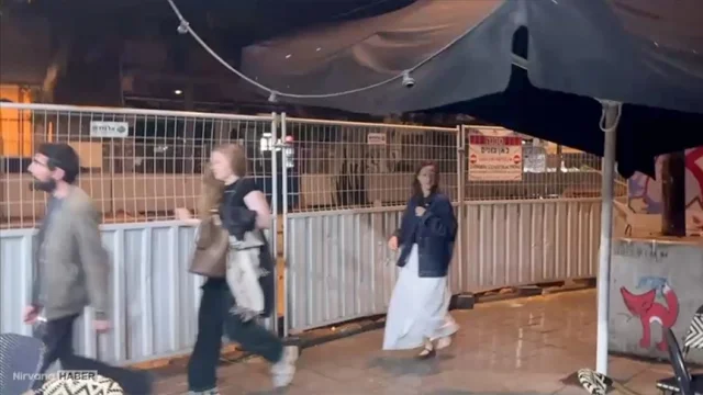 Hizbullah'ın roketleri nedeniyle çalan sirenler Tel Aviv'de paniğe yol açtı