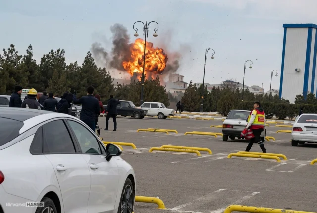 İran'dan Nahçıvan'a İHA saldırısı! Havalimanı binası vuruldu