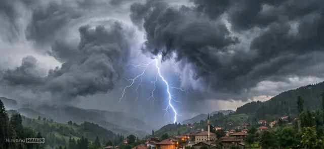 Meteoroloji'den 'o' il için peş peşe uyarı: Önümüzdeki 2 saate dikkat!