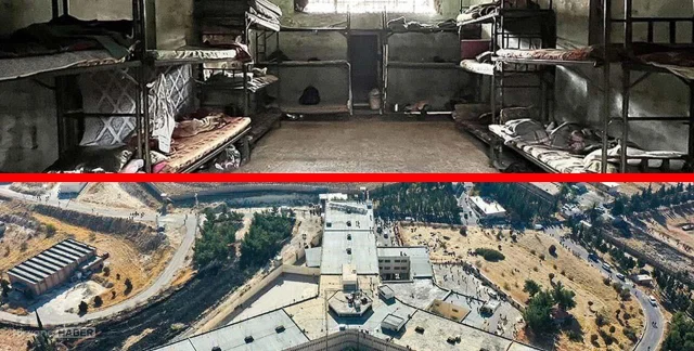Beşşar Esed rejiminin 'ölüm fabrikası' denilen hapishanenin görüntüleri sızdı!