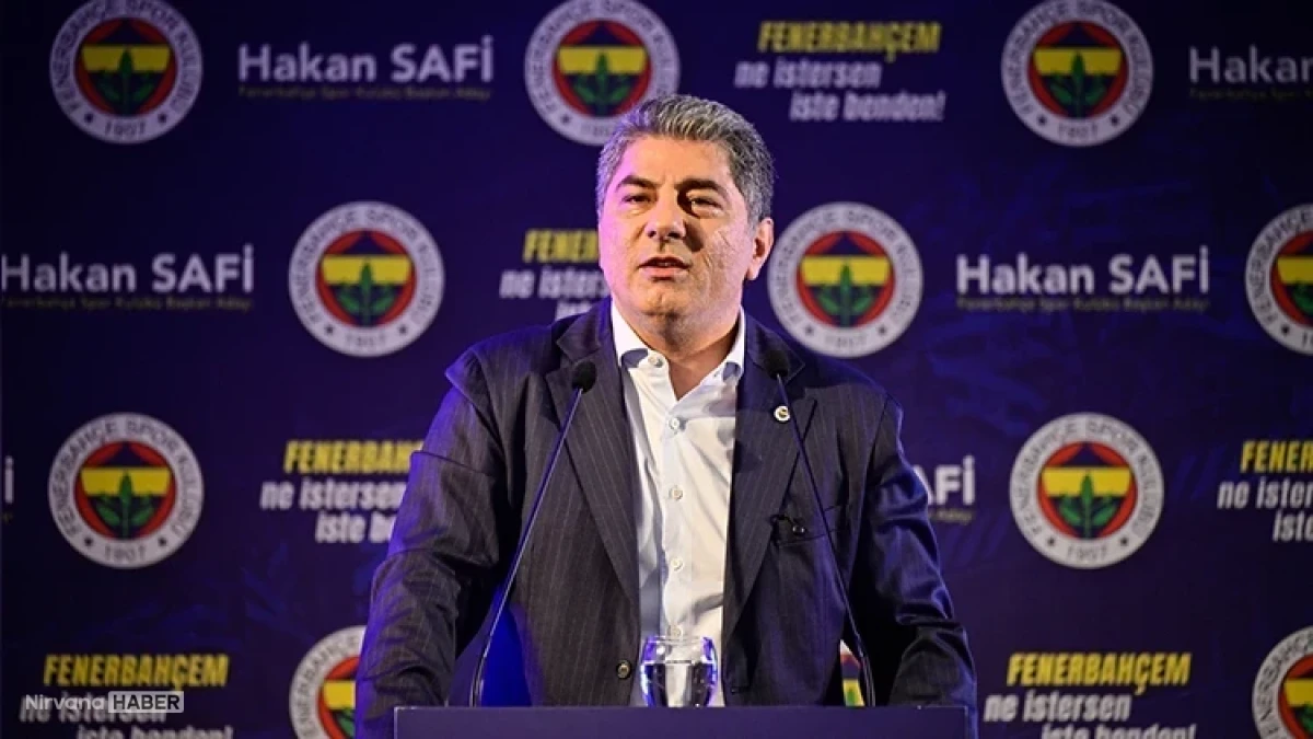 Fenerbahçe Başkan Adayı Safi: Dünya yıldızlarını Fenerbahçe'ye getireceğiz