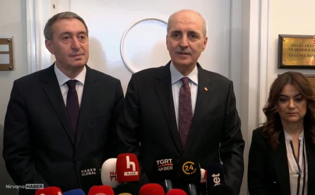 TBMM’de kritik görüşme: Kurtulmuş’tan DEM Parti’ye ‘Terörsüz Türkiye’ teşekkürü
