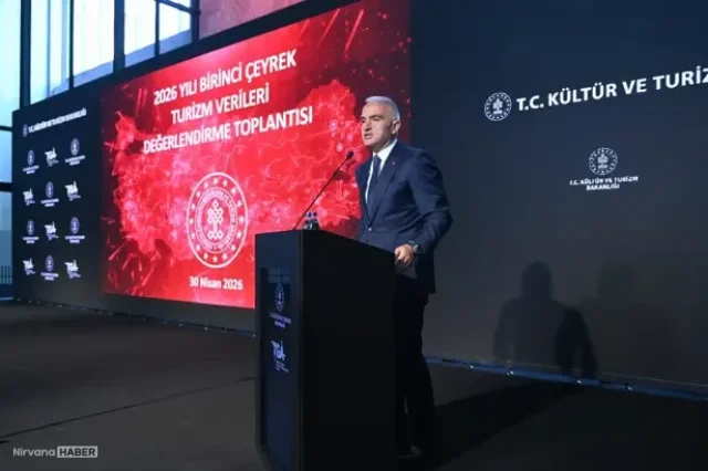 Kültür ve Turizm Bakanı Ersoy, 2026'nın ilk çeyrek verilerini açıkladı!