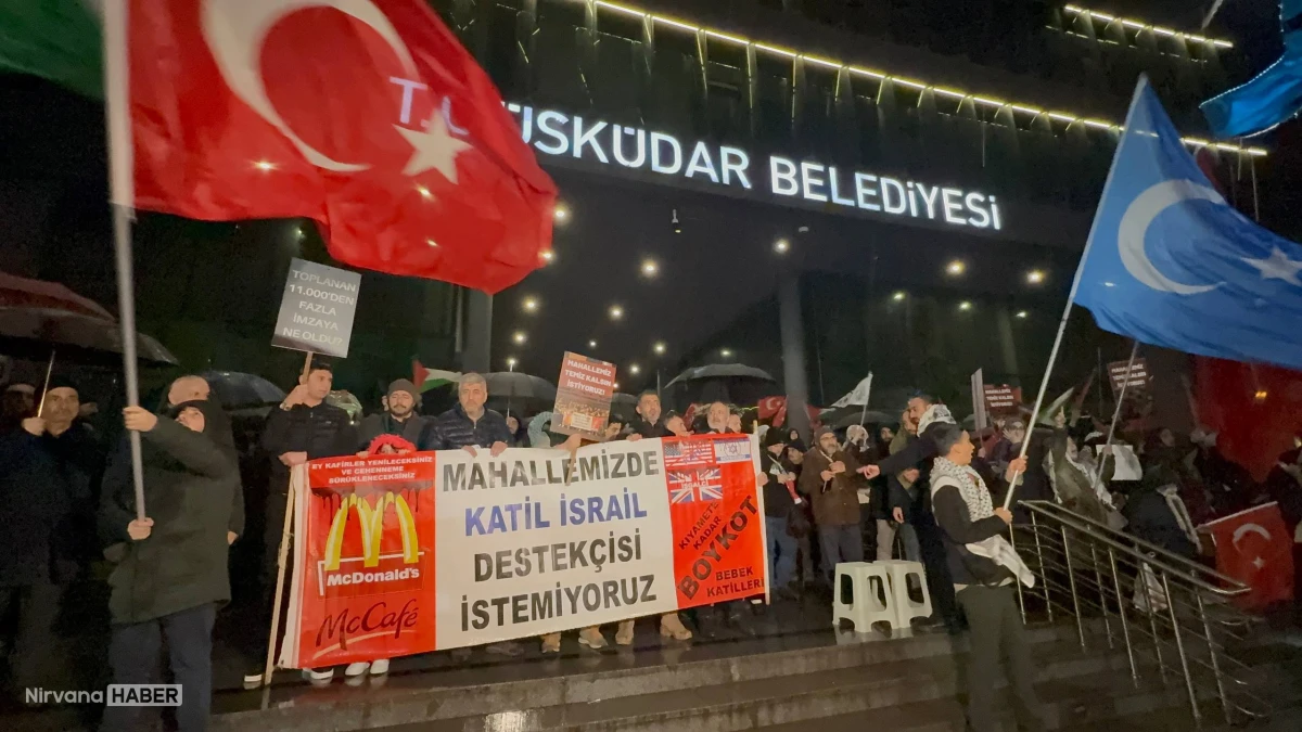 Üsküdar’da McDonald’s gerilimi büyüyor: Mahalleli günlerdir eylemde