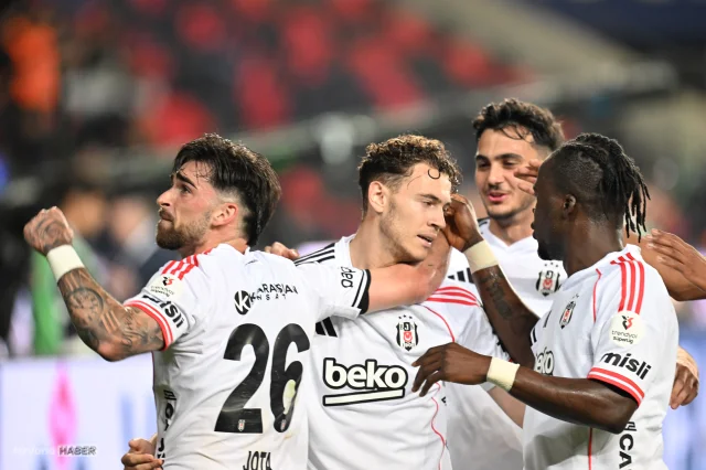 Beşiktaş Gaziantep FK'yı 2 golle geçti