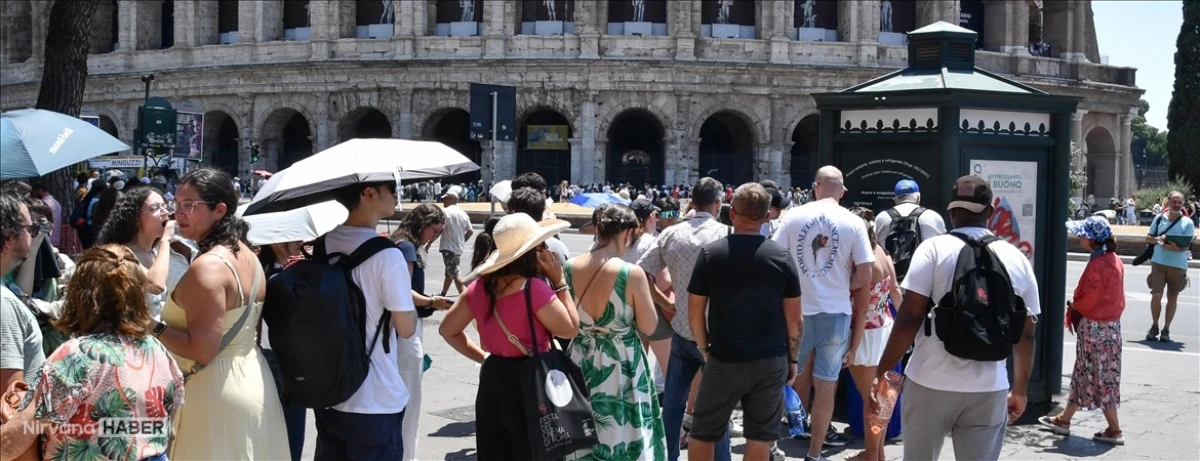 İtalya’da aşırı sıcaklar: Turistler ve yerel halk zor anlar yaşıyor