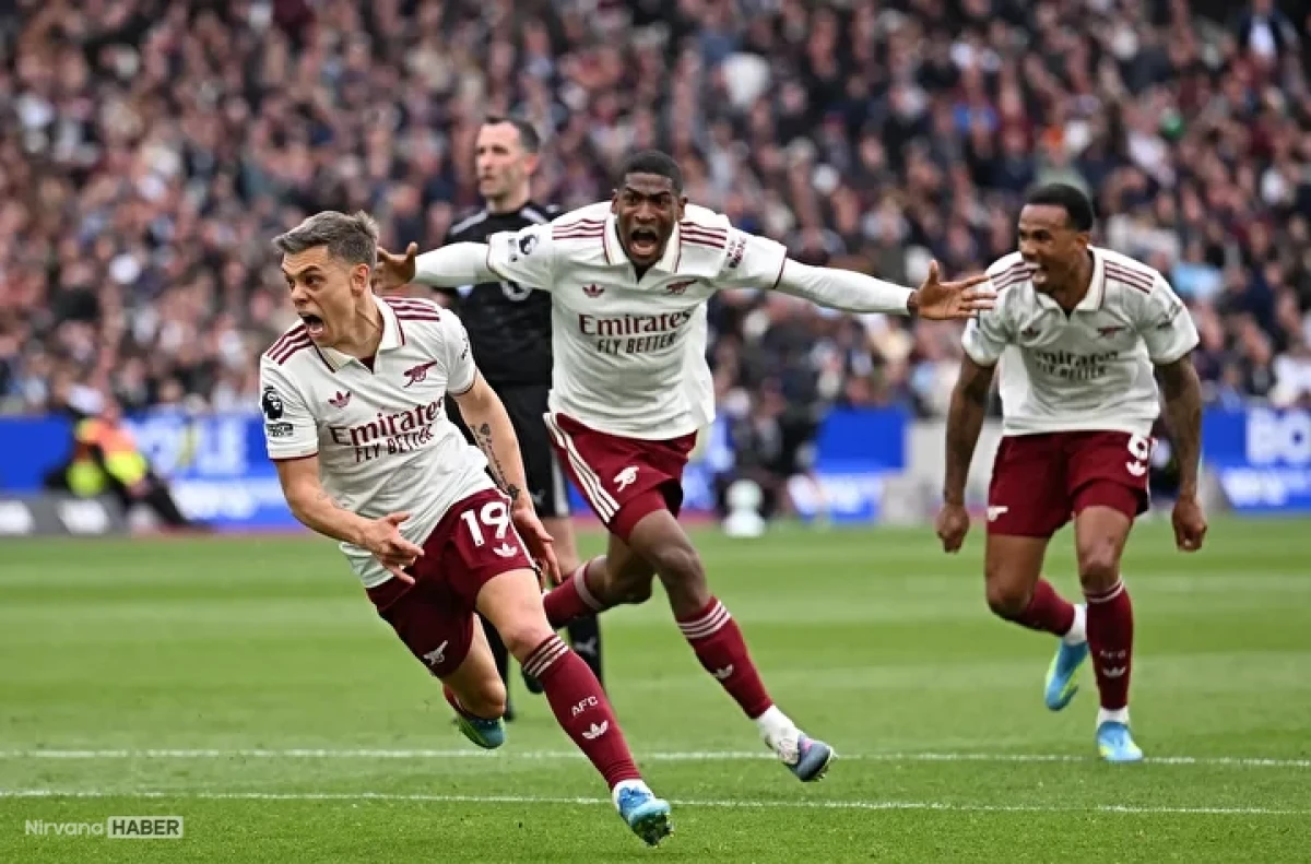 Arsenal, Burnley'i yenerek şampiyonluğa bir adım daha yaklaştı