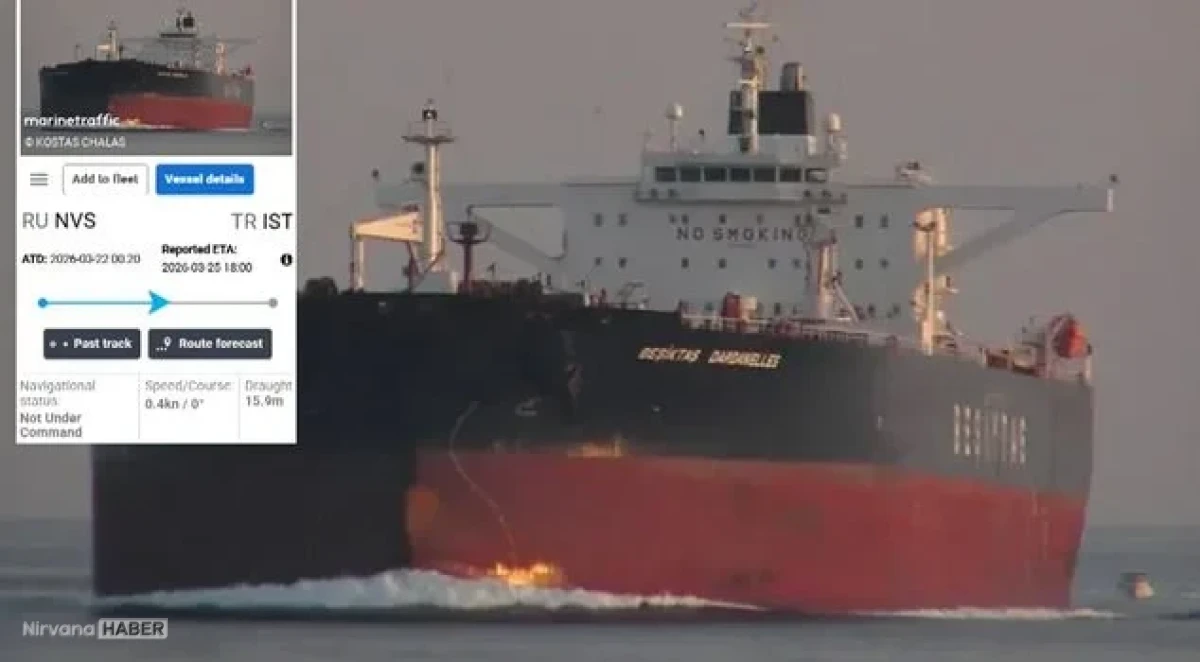 İstanbul Boğazı açıklarında Türk tankerine drone isabet etti!