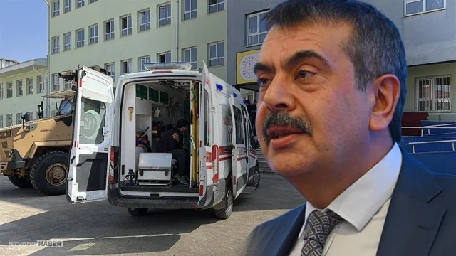 Bakan Tekin'den 'okul saldırısı' açıklaması: "Öğretmenimizde kalıcı hasar olabilir"