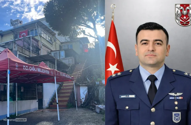 Şehit Hava Pilot Binbaşı Bolat'ın şehadet haberi İzmir'deki ailesine verildi