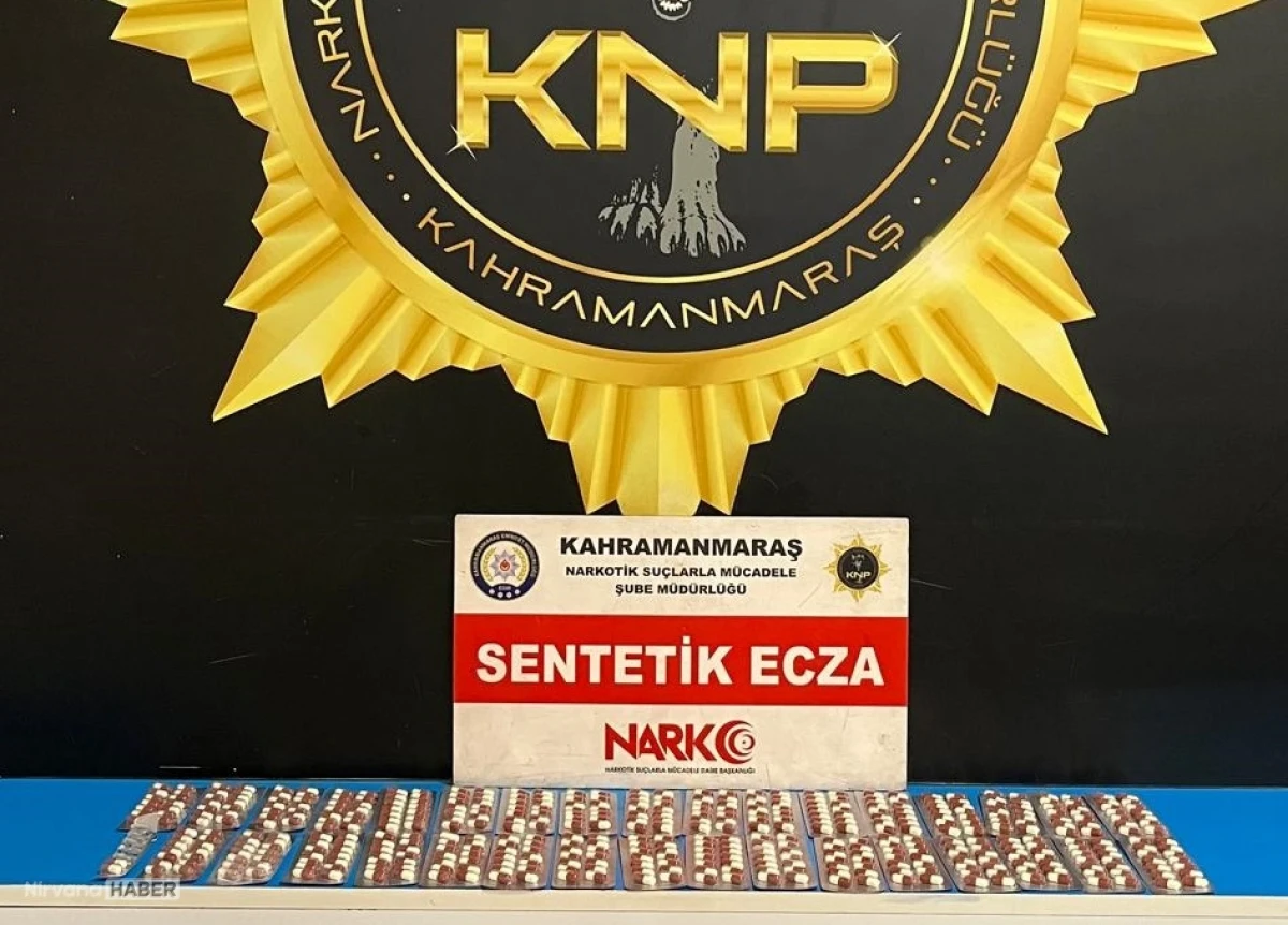 Kahramanmaraş’ta uyuşturucu operasyonu: 2 şüpheli tutuklandı