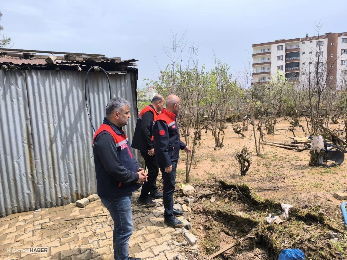 Siirt’te sağanak sonrası hasar tespiti sürüyor: Tarım alanları zarar gördü