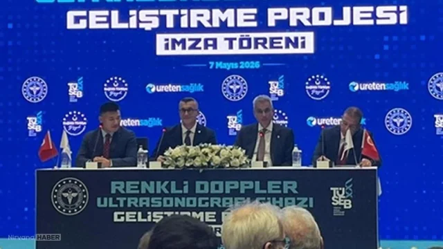 Türkiye sağlıkta üretime geçiyor: Yerli ultrason cihazı için tarihi imzalar atıldı