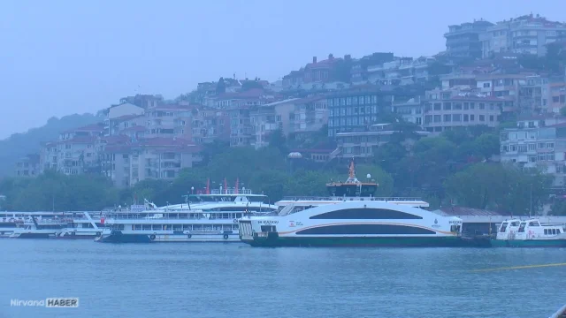 İstanbul'da sabah saatlerinde sis etkili oluyor