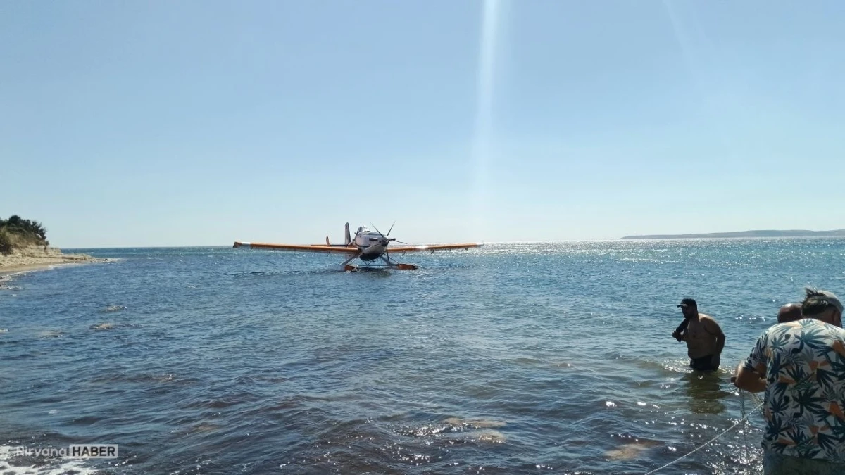 Çanakkale'de tarım arazisinde çıkan yangın kontrol altına alındı