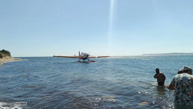 Çanakkale'de tarım arazisinde çıkan yangın kontrol altına alındı