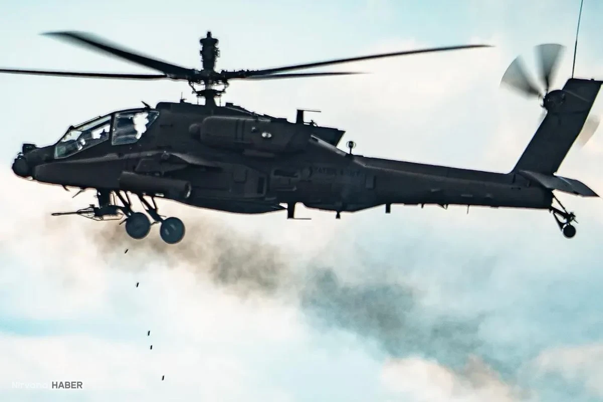 ABD'ye ait Apache helikopteri Hürmüz Boğazı'nda düştü