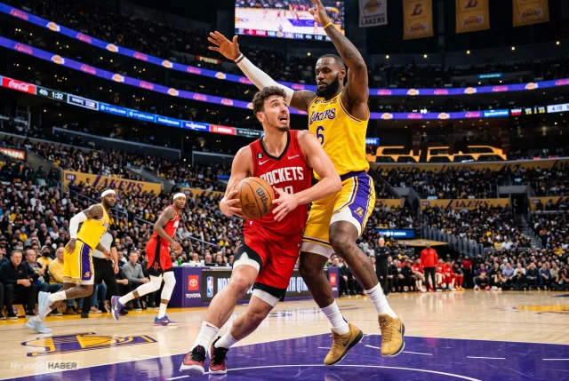 Alperen Şengün devleşti ancak Lebron James durdurulamadı: Lakers’tan inanılmaz geri dönüş