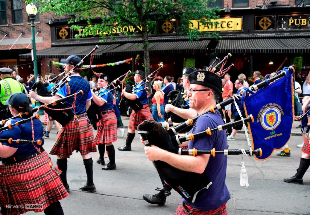 Dünya Kupası heyecanı: İskoç taraftarlar Boston'da bira stoklarını tüketti