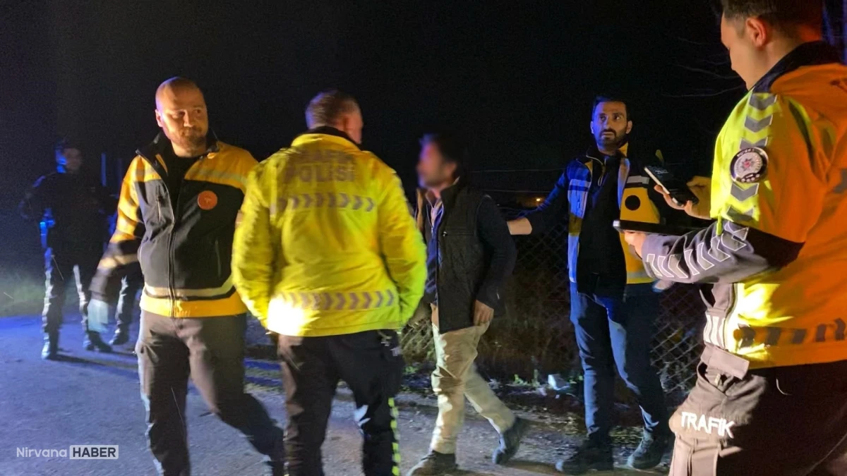 Bursa'da 'dur' ihtarına uymayan alkollü sürücü 10 kilometrelik takip sonucu yakalandı