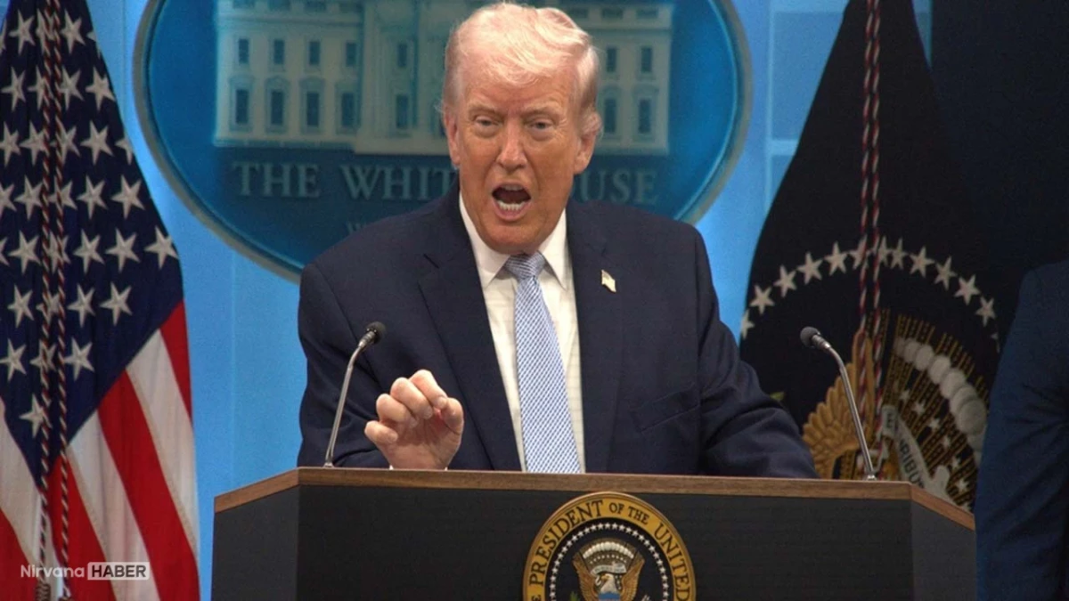Trump'tan silahlı fotoğrafla İran'a gönderme!