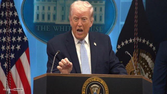 Trump'tan silahlı fotoğrafla İran'a gönderme!