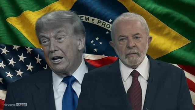 ABD Başkanı Trump ile Brezilya Devlet Başkanı Lula da Silva Beyaz Saray'da bir araya geldi